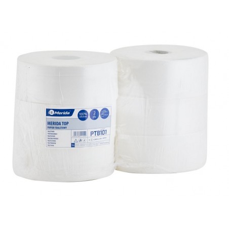 Papier toaletowy Merida Top, 2 warstwy, celuloza - 6 rolek