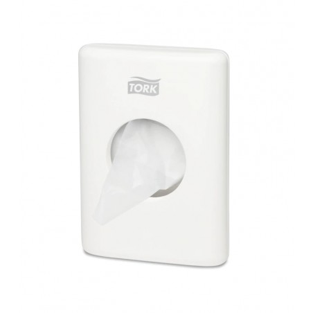 Pojemnik na woreczki sanitarne Tork Elevation biały