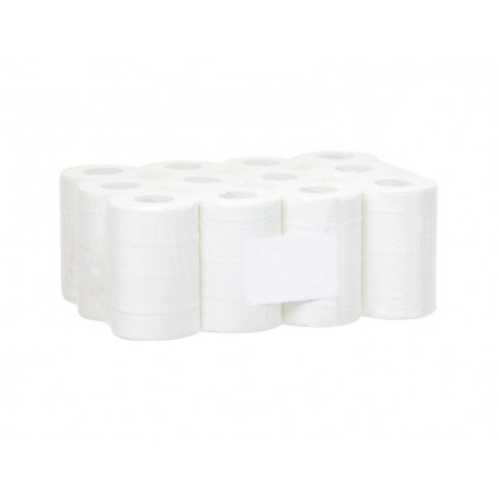 Ręczniki papierowe w roli MINI 70 do wycierania szyb, niskopyłowe , 2 warstwy, 70 m, celuloza - 12 rolek