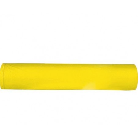 Worki na śmieci 120 litrów LDPE żółte 25 szt.