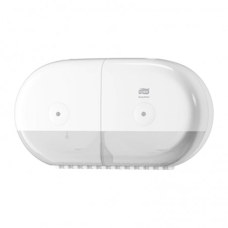 Pojemnik na 2 rolki papieru toaletowego Tork SmartOne Mini biały