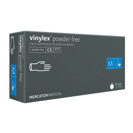Rękawice vinylowe Mercator Vinylex Powder-free M 100 szt